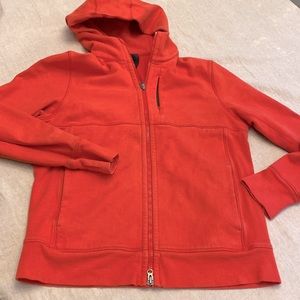 Lululemon Gridliner Full Zip Hoodie Red Large